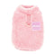 Zunea Fleece Dog Jumper Winter Warm Sweater Jacket Coat for Small Dogs Soft Fuzzy Puppy Clothes with D-Ring for Harness Leash Pullover Cold Weather Pet Girl Boy Apparel for Chihuahua Cats Pink S