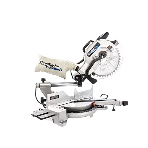 Delta Shopmaster S26-272L Sliding Compound Miter Saw, Black, Silver, 12 Inch