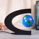 Magnetic Levitation Floating Globe with Touch Switches LED Light, Floating Worlds Map, Desk trinkets, Fixed float balls, Cool Tech Gifts for Men/fathers/husbands/kids/bosses, Great gift ideas