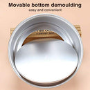 4/5/6/8 Inch Cake Mould Round DIY Cakes Pastry Mould Baking Tin Pan Reusable AU (6")