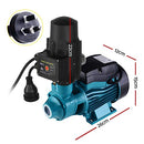 Giantz Water Pump, 370W 240V Electric High Pressure Garden Pumps Controller Irrigation for Pool Pond Tank Home Farm Car Clean, Fully Automatic Anti-rust Black