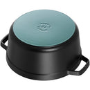 Staub Round Cocotte, 24 cm, Black