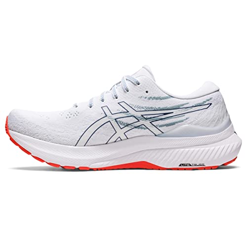 asics Men's Gel-Kayano 29 Running Shoes, 12, White/DEEP Ocean