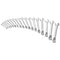 FACOM Spanner Ratchet Wrench Set, 18 pcs. Metric Offset Combination Wrench Set, 41. JE18 FACOM