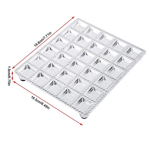 Stainless Steel Ravioli Mould Energy-Saving Dumpling Pastry Mould Maker Kitchen Gadgets Mini Squares Ravioli Maker