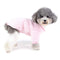 ZUNEA Small Dog Clothes Coat Winter Fleece Warm Puppy Jacket Apparel Chihuahua Sweater Clothing Pet Cat Doggie Boys Girls Jumper Pink S