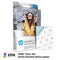 HP Sprocket 2x3" Premium Zink Sticky Back Photo Paper (50 Sheets) Compatible with HP Sprocket Photo Printers.