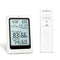 ORIA Indoor Outdoor Thermometer, Digital Temperature Humidity Monitor, Wireless Home Weather Station with Sensor, Weather Forecast, Time Date, Snooze, Battery Powered for Home, Office, Garden, etc