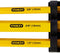 Stanley 4-18-298 Cold Chisel Set, 3 Pieces, Yellow/Black