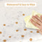 FYY 4 Pack Disposable Plastic Tablecloths, 54" X 108" Plastic Tablecloths for Indoor or Outdoor Tables Parties Christmas Picnic Birthdays and Weddings