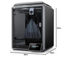 Creality K1 3D 600mm/s Printing Speed 300℃ High-Temp 32mm³/s Flow Hotend Auto Level Dual-Gear Direct Extruder, 220 * 220 * 250mm