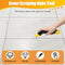 Zhichengbosi Grout Removal Tool, Tile Grout Remover Tiling Tools, Saw Angled Grout Scraping Rake with 3 PCS Extra Replacement Accessories for Tile Cleaning