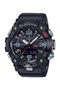 Casio Men's G-Shock Mudmaster Analog-Digital Watch, White Dial, Black Band