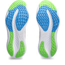 ASICS Men's GEL-NIMBUS 26 Running Shoes, White/Waterscape, 12.5