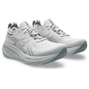 ASICS Women's Gel-Nimbus 26 Running Shoe, Concrete/Pure Silver, 7.5 US