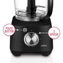 Sunbeam Multi Food Processor Plus | 2-in-1 Blender & Processor, Durable Attachments for 14 Meal Prep Tasks, 2L BPA-Free Bowl, 1.5L Glass Blender Jug for Smoothies, 2 Speeds Plus Pulse, Black,LCP6000BK