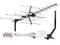 [Newest 2020] Five Star TV Antenna Outdoor Yagi Satellite HD Antenna with up to 200 Mile Range - Attic or Roof Mount TV Antenna, Long Range Digital OTA Antenna for 4K 1080P (Standard Kit Plus J Pole)