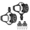 ROCKBROS Bike Pedals Road Bicycle Pedals Cleats Set Clipless Pedals Compatible with Look KEO Structure