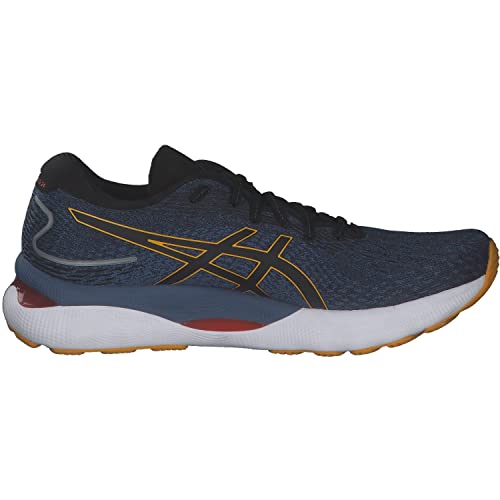 ASICS Gel Nimbus 24 Mens Running Shoes Road Trainers, Azure Amber, 9 US