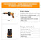DOMINOX 12V Electric Drain Snake with 23FT Plumbing Snake, Drain Snake Clog Remover with 2.0Ah Battery and Charger, Drain Auger for Unclogging Toilet, Sewer, Bathroom, Sink Drain 3/4"-2" Pipes
