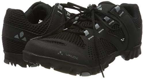VAUDE Unisex Adults’ Tvl Hjul Ventilation Mountain Biking Shoes, Black, 7.5 US