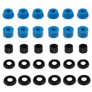 ECSiNG 3 Sets of Skateboard Truck Bushings Kit for Most 7 Inch Skateboard Trucks Bushings Skateboard Cup Washers Replacement Accessories