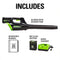 Greenworks 80V (125 MPH / 500 CFM / 75+ Compatible Tools) Cordless Axial Leaf Blower, 2.0Ah Battery and Charger Included