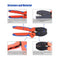 Glarks MC4 Crimper Solar Crimping Tools for AWG26-10 2.5/4/6mm² Solar Panel PV Cable