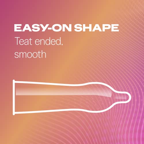 Durex Ribbed and Dotted Texture Latex Condoms Regular Fit, Pack of 30