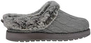 Skechers BOBS from Women's Keepsakes Ice Angel Slipper, Charcoal, 9 M US