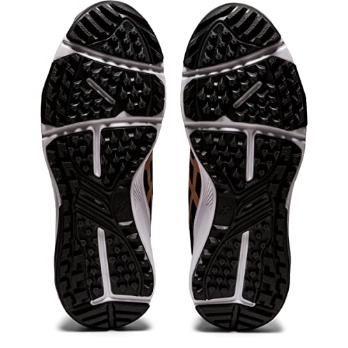ASICS Women's Gel-Course Glide Golf Shoes, 7.5M, Black/Rose Gold