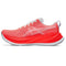 ASICS Unisex SUPERBLAST Running Shoes, White/Sunrise Red, 5.5 Wide Women/4 Men