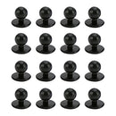 1xNEW Chef Jacket Buttons 10 X Black Chefs Button Replacement Pack Set