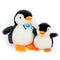 [2pcs Pack] Soft Plush Penguin Stuffed Cute Baby Animal Dolls and Keychain, Ideal Party Souvenir Kids Boys Girls Girlfriend Valentines Day Christmas Birthday Gifts Toy Lot (Black)