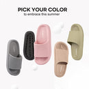 LongBay Cloud Slides for Women and Men, Comfy Pillow Slipper Shower Sandals Shoes with Arch Support for Pool Beach Home Indoor Outdoor Use, 10.5-11.5women/9-10men, Beige