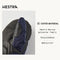 Hestra Ski Mittens for Kids: Waterproof C-Zone Cold Weather Winter Gloves, Dark Navy/Turquoise, 7