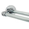 Zenna Home Rustproof Tool-Free Tension or Permanent Mount Adjustable Double Shower Rod, Chrome