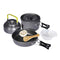 Mountview Outdoor Portable Picnic Camping Cookware 10-Pieces Set