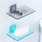 Bathroom Waterfall Tray Holder Soaps Plate Suction Case Containers Dish Storage