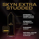 LifeStyles Skyn Extra Studded Condoms