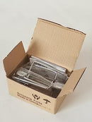 Onlyfire 6008 BBQ Roast Rotisserie Skewer Forks for 8x8 mm Square Spit Rods