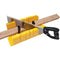 STANLEY 20-600 Clamping Mitre Box with Saw, Yellow/Black