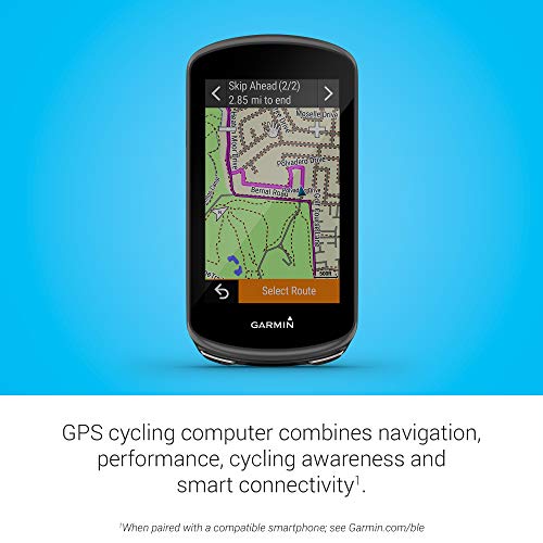 Garmin Edge 1030 Plus, GPS Cycling/Bike Computer, On-Device Workout Suggestions, ClimbPro Pacing Guidance and More