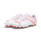 PUMA Men's Attacanto Firm, Artificial Ground Soccer Cleat Sneaker, Puma White-fire Orchid, 12