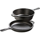 Lodge 3.2 Quart Cast Iron Combo Cooker with Helper Handle