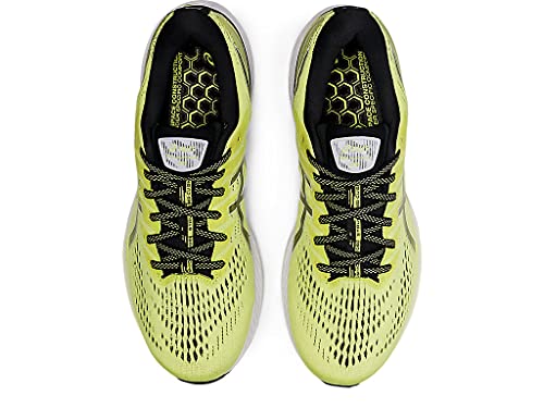 ASICS Men's Gel-Kayano 28 Running Shoes, Glow Yellow/White, 8 US