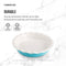 Farberware 5172565 Baker's Advantage Ceramic Pie Dish 10-Inch Teal