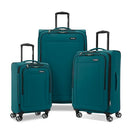 Samsonite Unisex Saire LTE Softside Expandable Luggage with Spinner Wheels, Pine Green, 3-Piece Set (20/25/28), Saire LTE Softside Expandable Luggage with Spinner Wheels