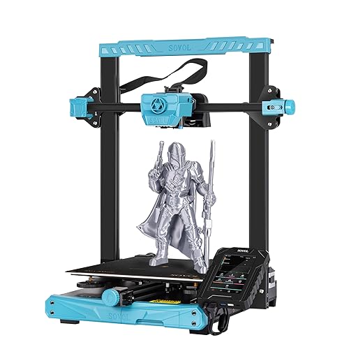 Sovol SV07 Plus Klipper 3D Printer Max Print Speed 500mm/s 300℃ High Temp 600W Meanwell Power Supply 420W Hotbed 5 inch Touch Screen Planetary Direct Drive Auto Leveling 300x300x350mm