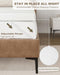 Zenzy 2" Twin Memory Foam Mattress Topper, [Removable] [Washable] Cover and [Adjustable] Straps, CertiPUR-US Certified Twin Mattress Topper, Soft and Breathable for Pain Relief- White